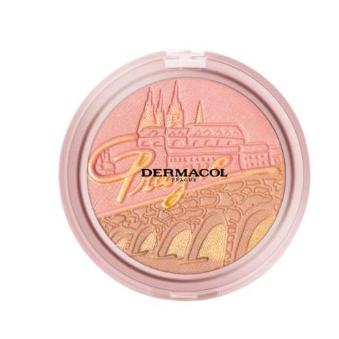 DERMACOL Bronzing and highlighting powder with blush Kompaktní bronzer 10,5 g
